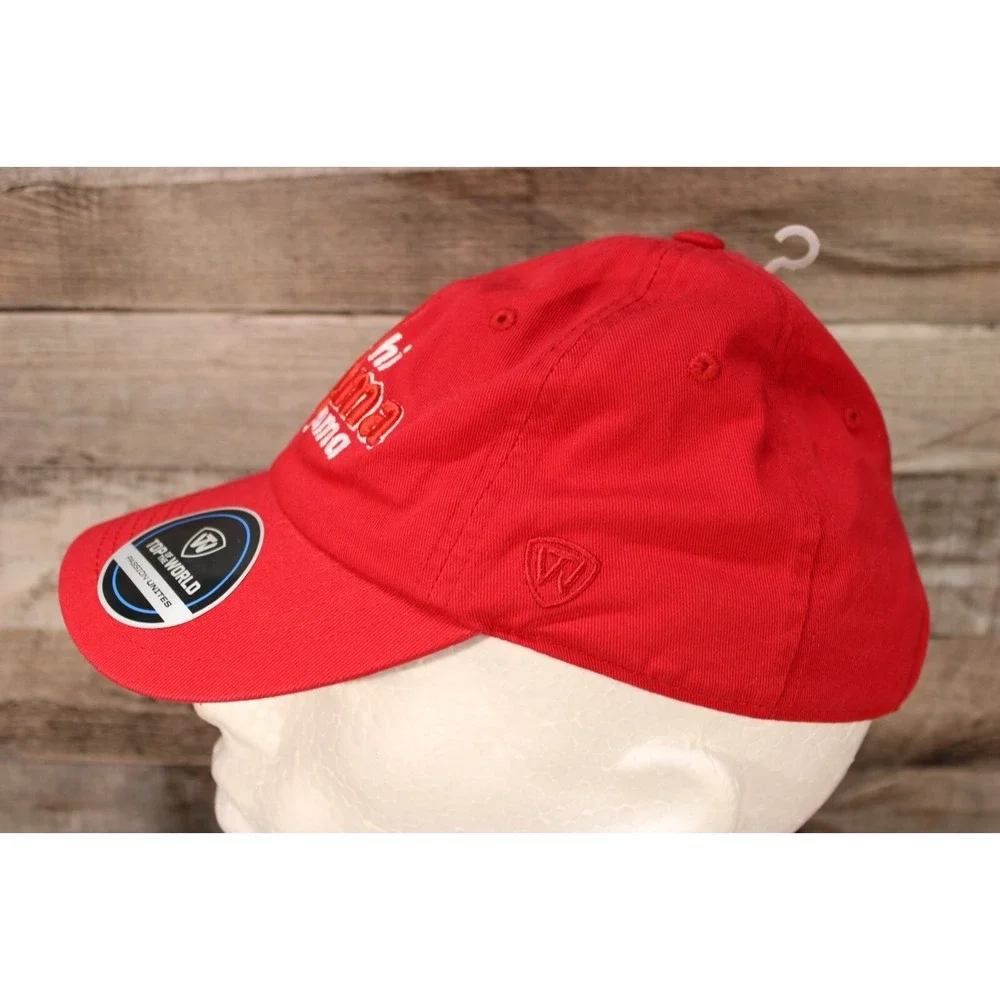 Houston Cougars Phi Slama Jama Top-Of-The-World OSFM Strapback Hat Cap NEW